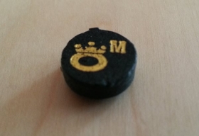 Preview: Leder O`Min Wasserbüffel 11mm medium